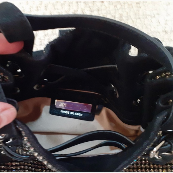 ‼️WOW‼️CRYSTAL Rhinestone JIMMY CHOO BAG‼️EUC ! LIMITED EDITION‼️ - Picture 6 of 16